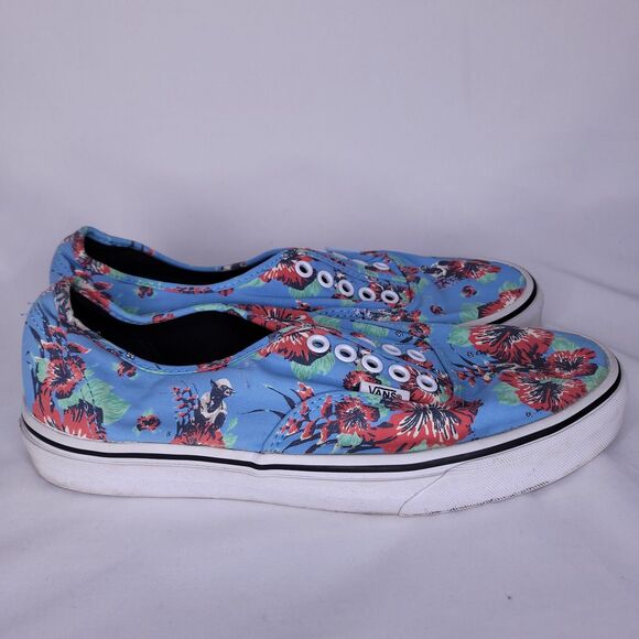 Vans Star Wars Shoes Mens 7.5 Womens 9 Yoda Floral Aloha - Picture 3 of 10
